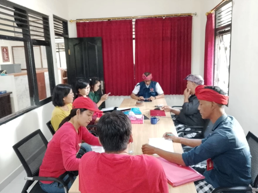 MONITORING DAN EVALUASI KDMP DARI TIM KDMP KECAMATAN PENEBEL