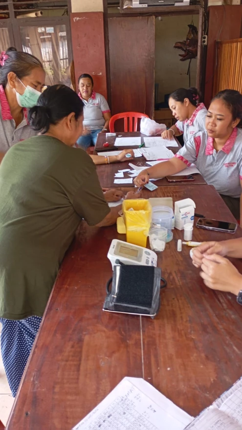 KEGIATAN POSYANDU 6 SPM BANJAR DINAS PITRA